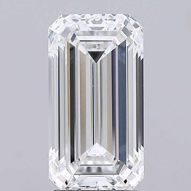 2.73 ct Emerald Lab Grown Diamond · E VVS2 · M30-124B