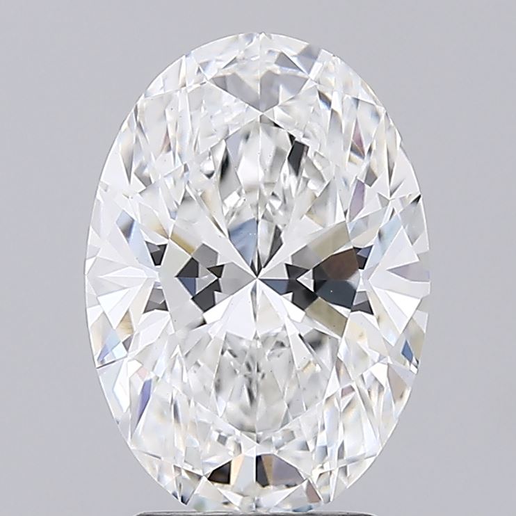 2.84 ct Oval Lab Grown Diamond · E VVS2 · MV32-44E