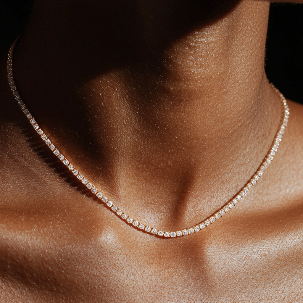 10ct Tennis Necklace