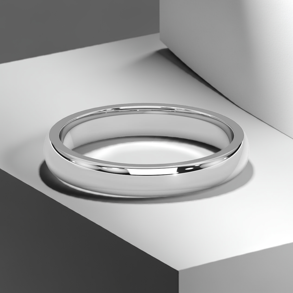 14K White Gold