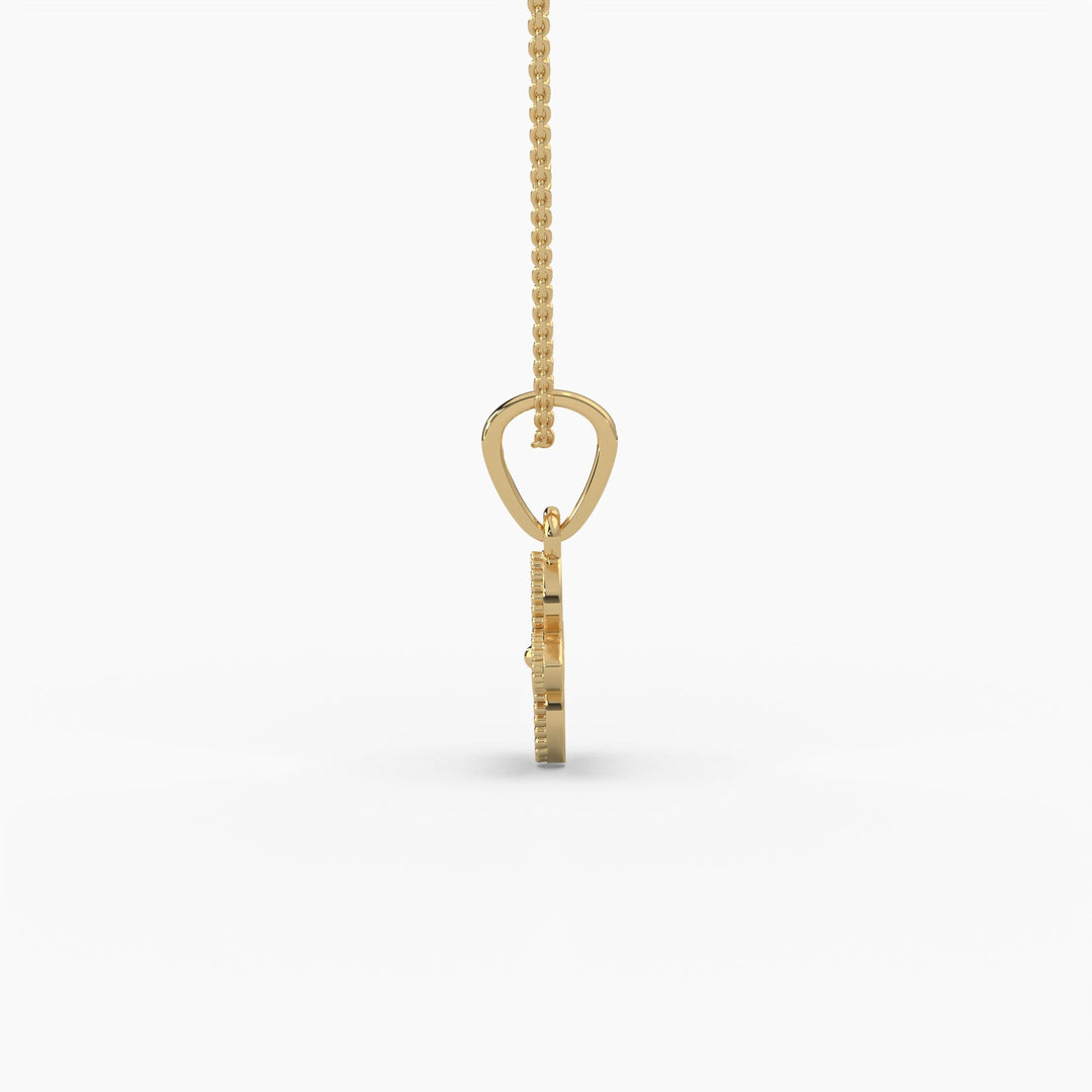 0.25ctw Marquise Lab Grown Diamond Pendant Necklace | 14k Gold