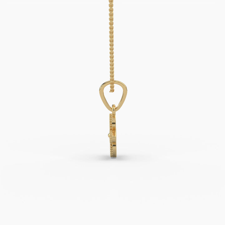 0.25ctw Marquise Lab Grown Diamond Pendant Necklace | 14k Gold