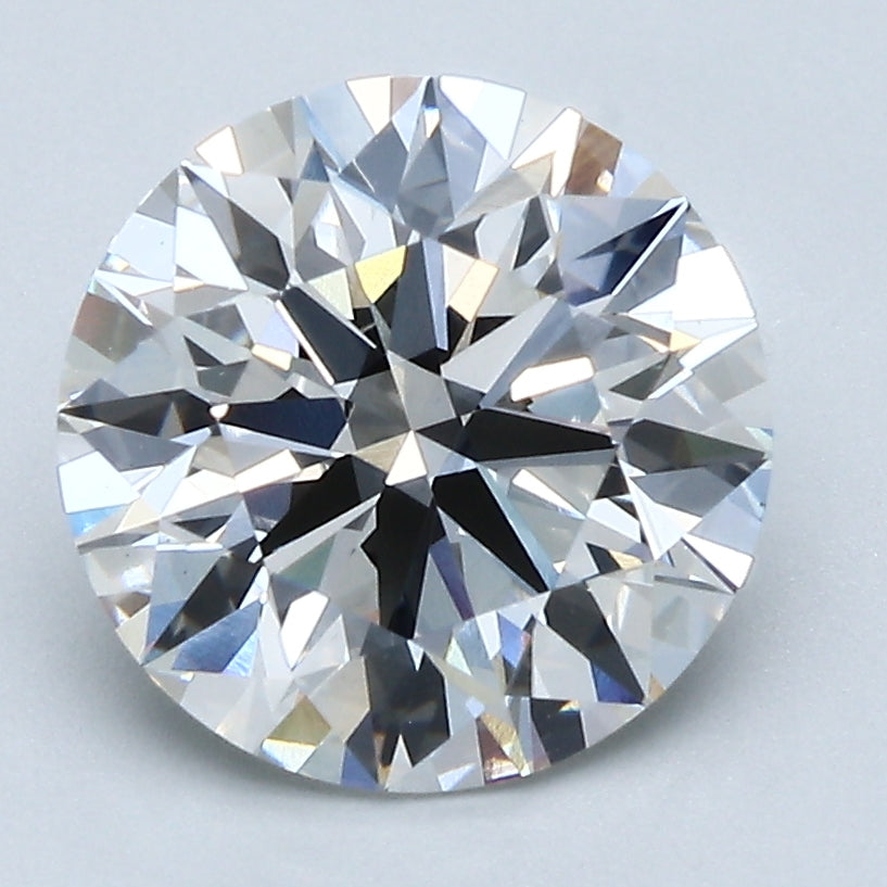 3.02ct ROUND Shaped Diamond | I Color | VS2 Clarity | GCAL Certified