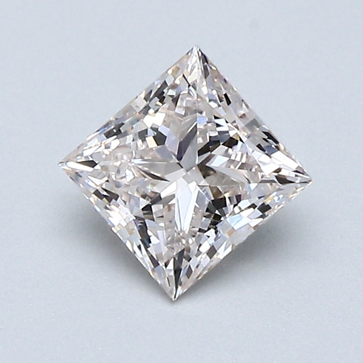 0.79ct PRINCESS Shaped Diamond | J Color | VS2 Clarity | IGI Certified