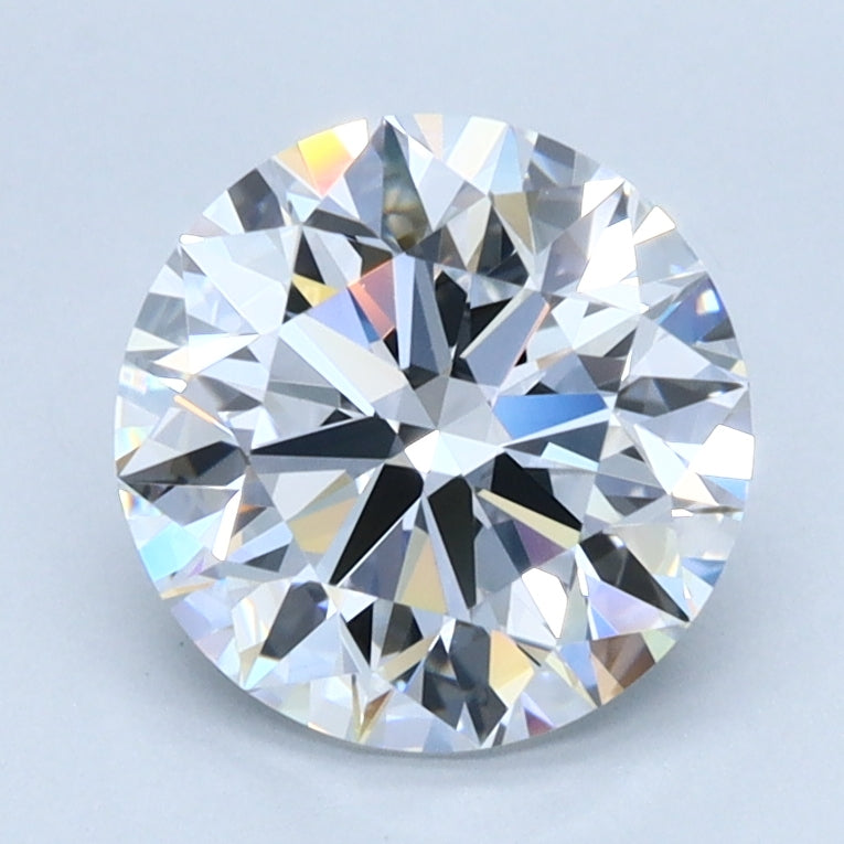 1.69ct ROUND Shaped Diamond | D Color | VVS2 Clarity | IGI Certified