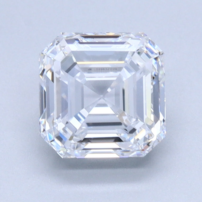 1.51ct ASSCHER Shaped Diamond | D Color | VVS2 Clarity | IGI Certified