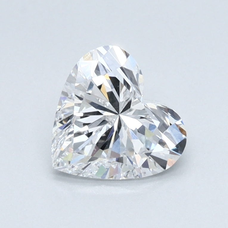 0.73ct HEART Shaped Diamond | D Color | VS1 Clarity | IGI Certified