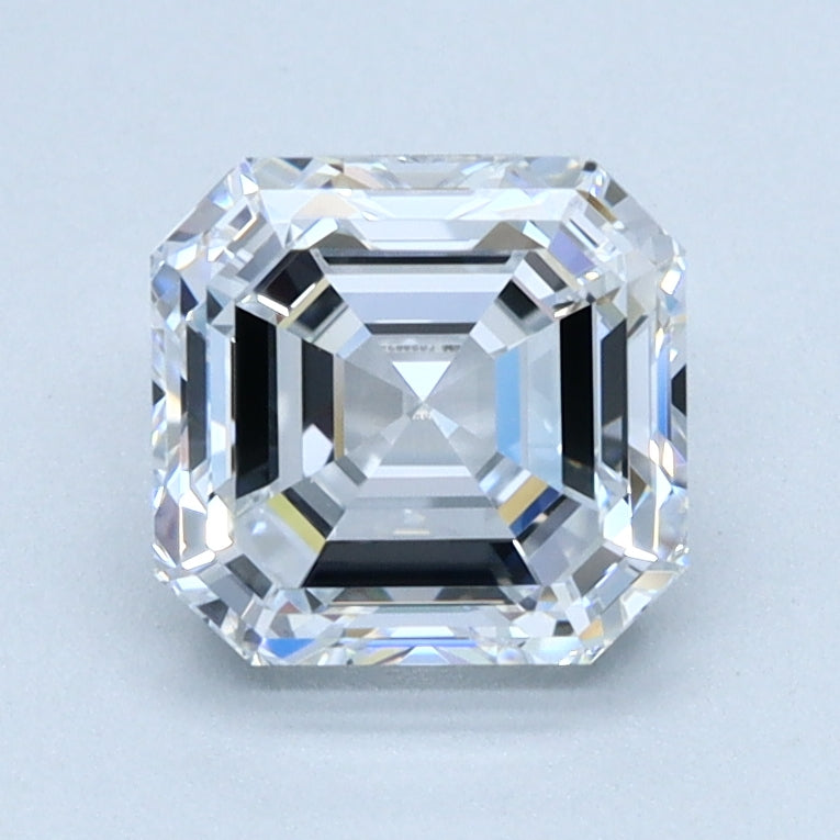 1.5ct ASSCHER Shaped Diamond | E Color | VVS2 Clarity | IGI Certified