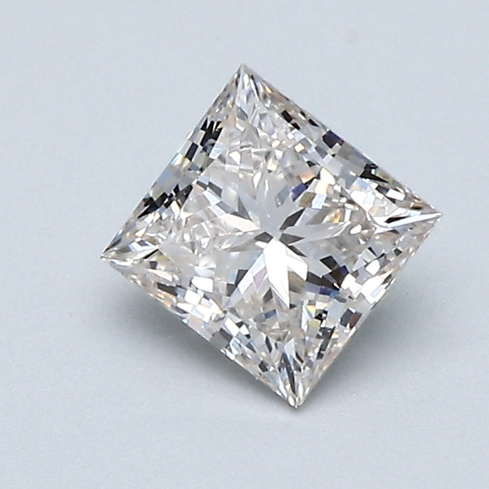 0.79ct PRINCESS Shaped Diamond | J Color | VS1 Clarity | IGI Certified