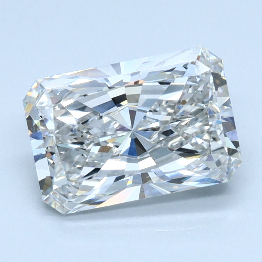 1.86ct RADIANT Shaped Diamond | G Color | VVS2 Clarity | IGI Certified