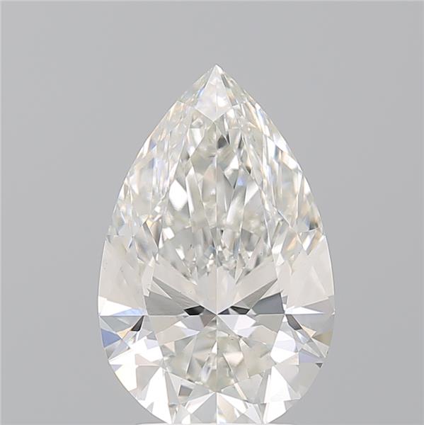 2.82ct PEAR Shaped Diamond | G Color | VS1 Clarity | IGI Certified