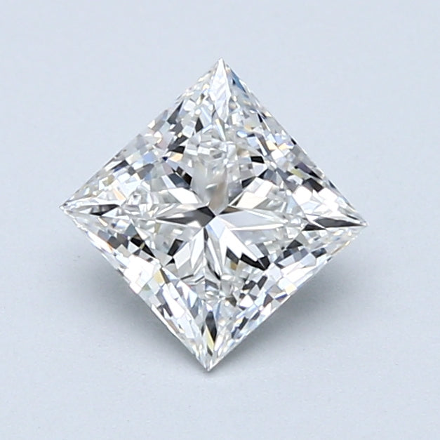 1.09ct PRINCESS Shaped Diamond | F Color | VVS2 Clarity | IGI Certified