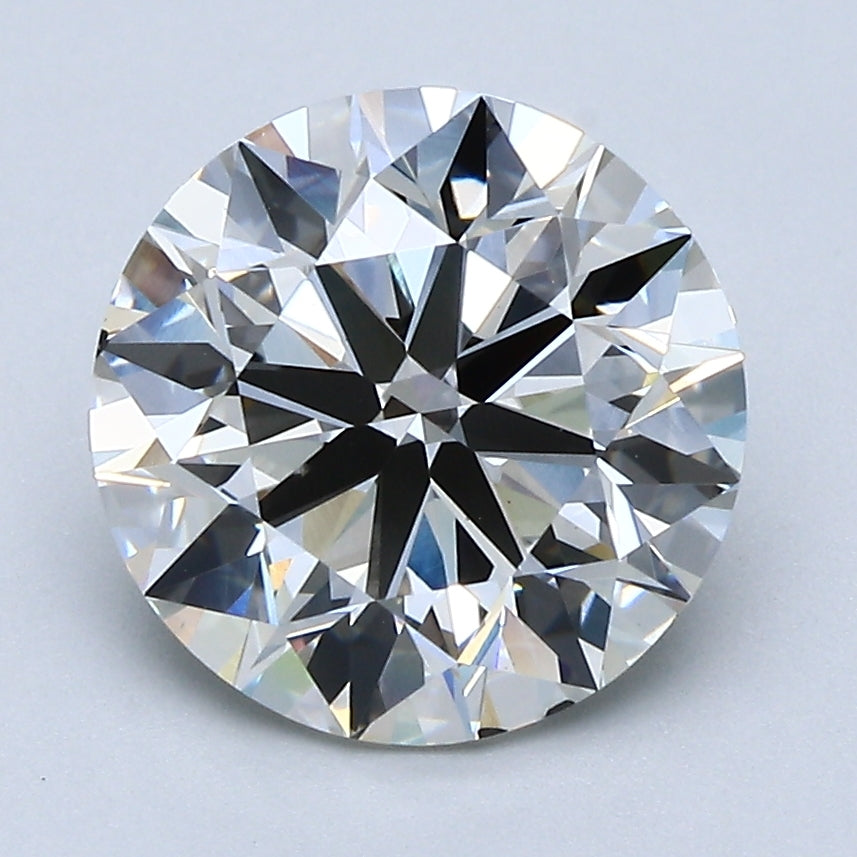 3.01ct ROUND Shaped Diamond | J Color | SI1 Clarity | GCAL Certified