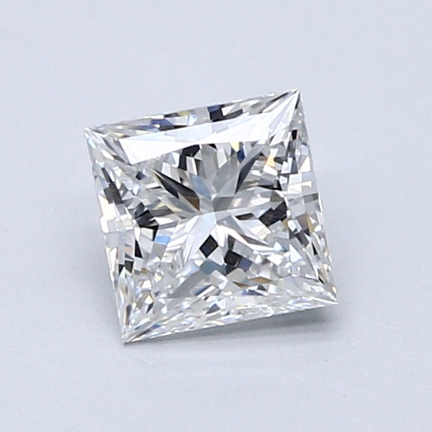 1.01ct PRINCESS Shaped Diamond | E Color | SI1 Clarity | IGI Certified