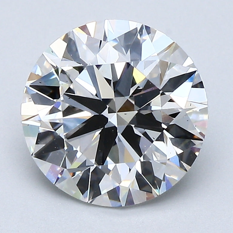 2.52ct ROUND Shaped Diamond | I Color | VS2 Clarity | GCAL Certified