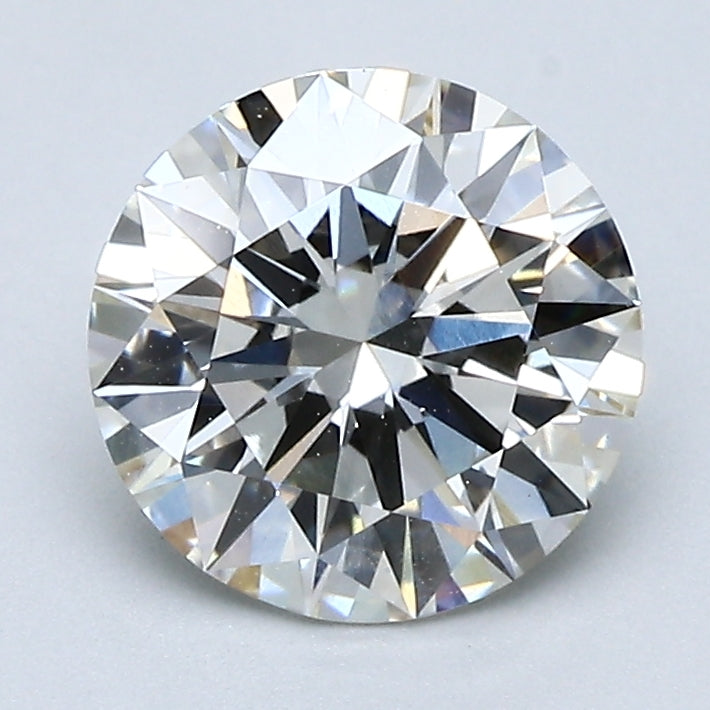 1.69ct ROUND Shaped Diamond | H Color | VVS2 Clarity | IGI Certified