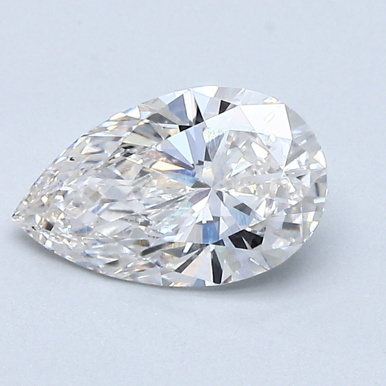 1.06ct PEAR Shaped Diamond | H Color | VS2 Clarity | GCAL Certified