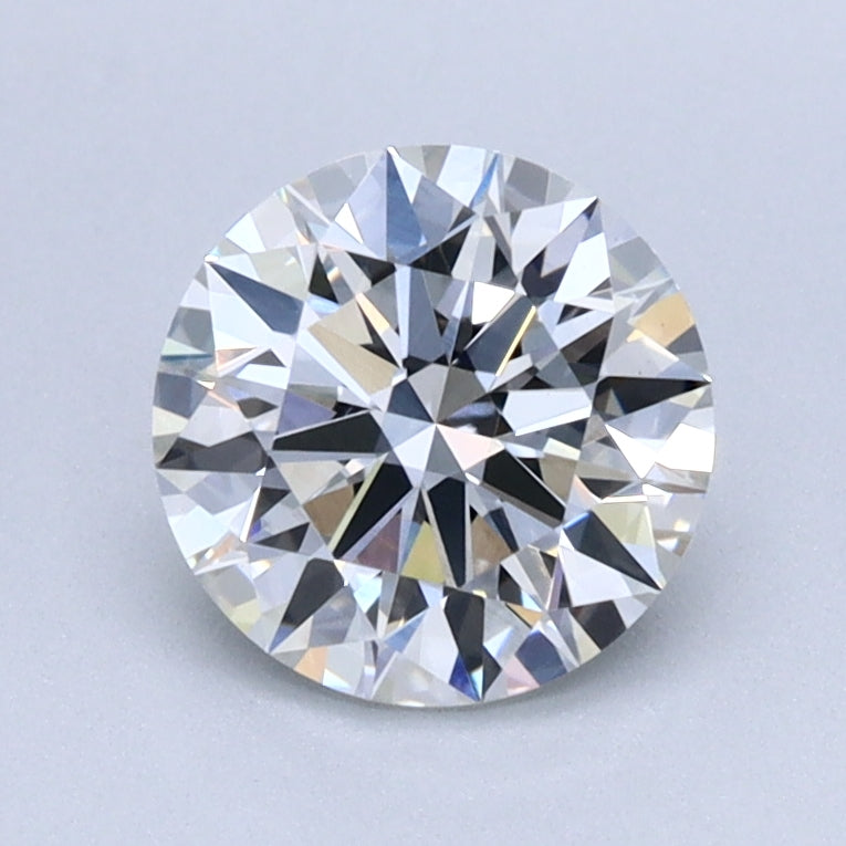 1ct ROUND Shaped Diamond | F Color | VVS2 Clarity | IGI Certified