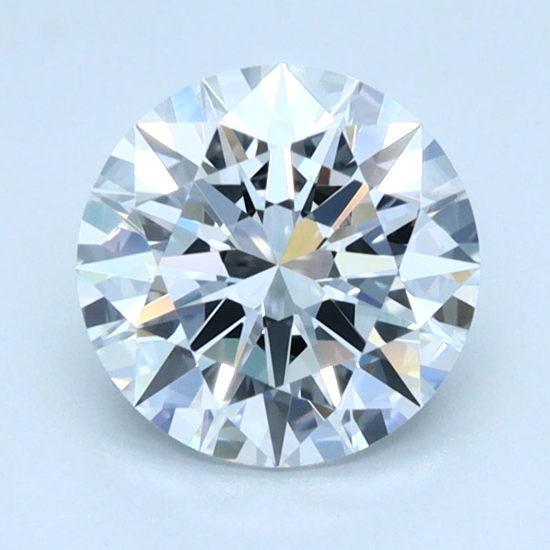 1.51ct ROUND Shaped Diamond | D Color | VVS2 Clarity | IGI Certified