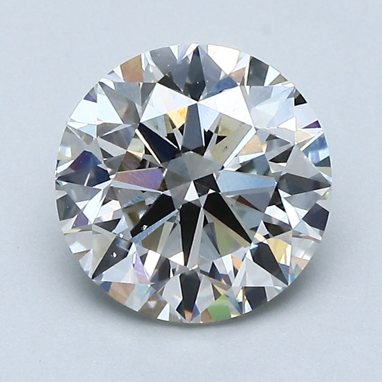 2ct ROUND Shaped Diamond | I Color | SI1 Clarity | IGI Certified