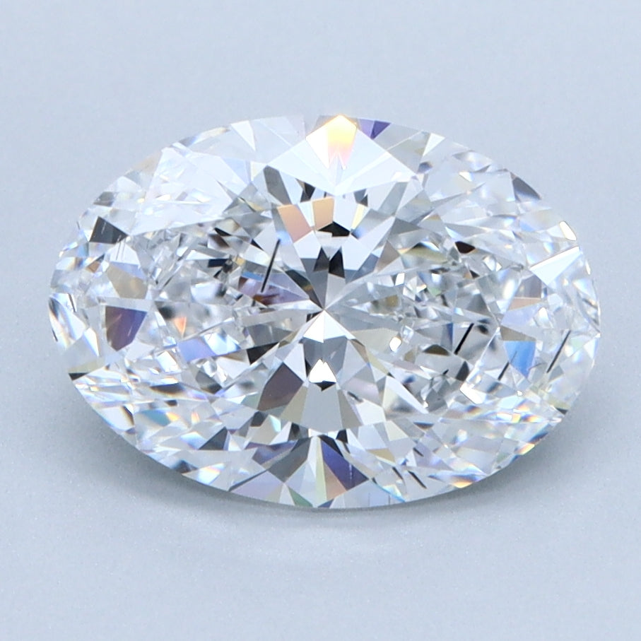 2.13ct OVAL Shaped Diamond | D Color | SI1 Clarity | IGI Certified