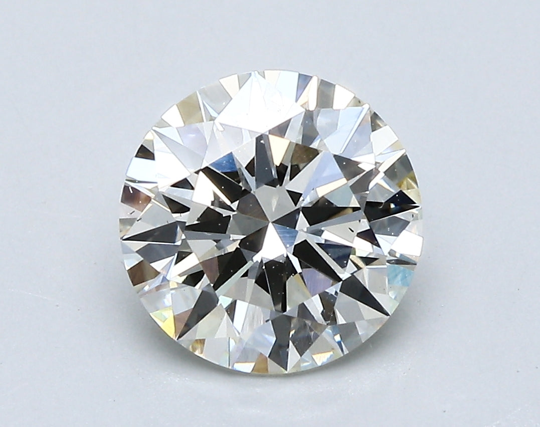 2.24ct ROUND Shaped Diamond | J Color | VS2 Clarity | IGI Certified