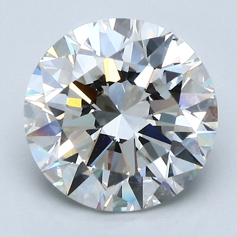 3.01ct ROUND Shaped Diamond | I Color | VS2 Clarity | GCAL Certified