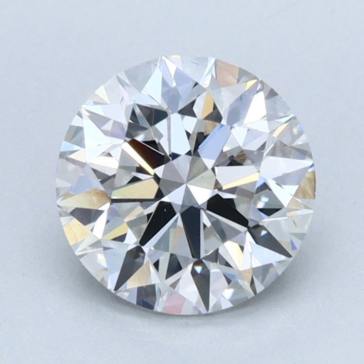 1.34ct ROUND Shaped Diamond | F Color | VS2 Clarity | IGI Certified