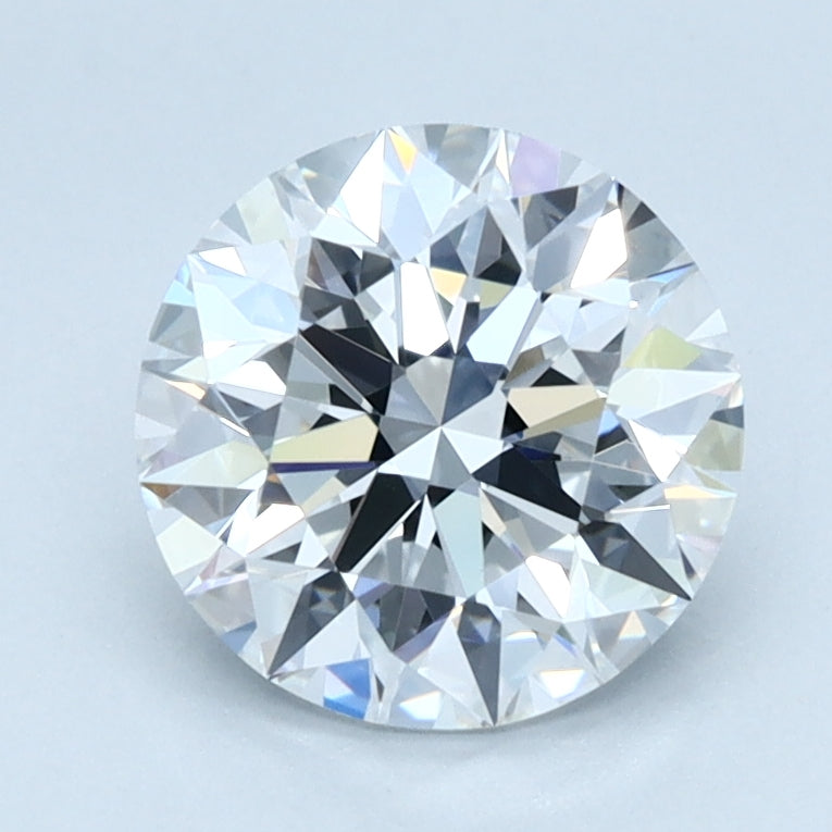 1.53ct ROUND Shaped Diamond | D Color | VVS2 Clarity | IGI Certified