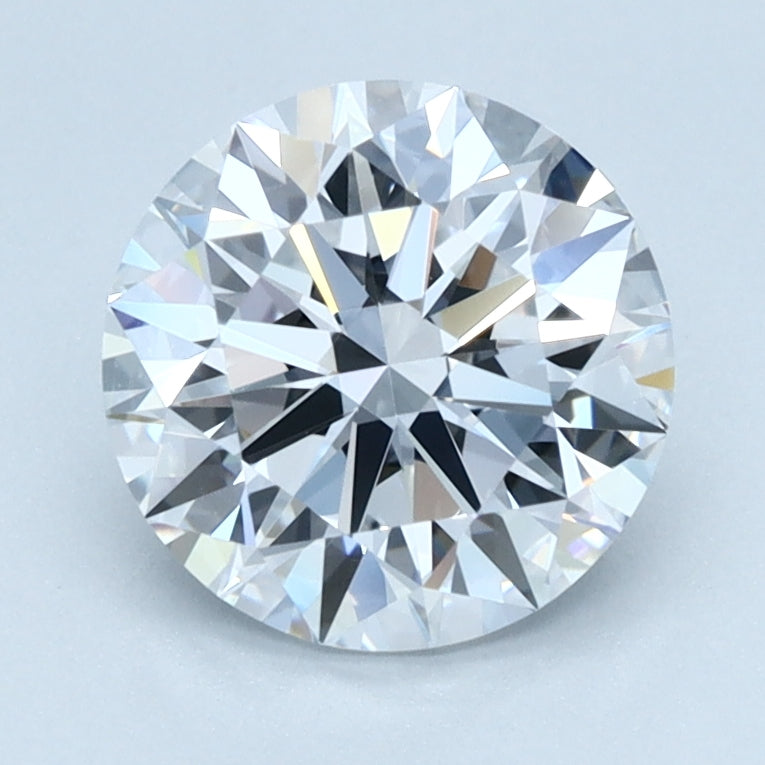 1.66ct ROUND Shaped Diamond | D Color | VVS2 Clarity | IGI Certified