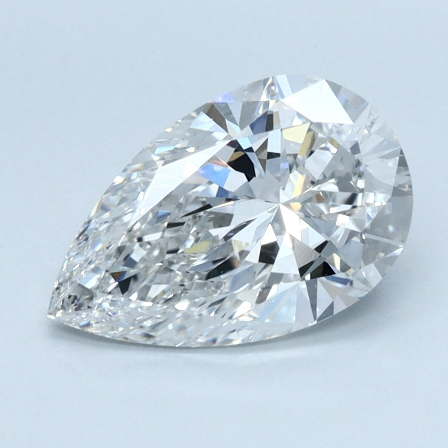 1.6ct PEAR Shaped Diamond | G Color | VS1 Clarity | IGI Certified