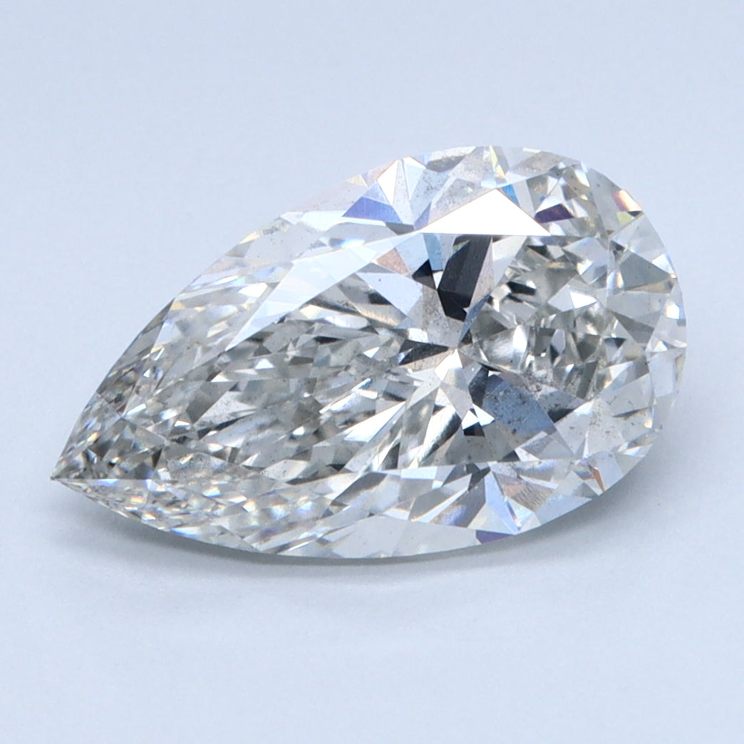 2.38ct PEAR Shaped Diamond | H Color | SI1 Clarity | IGI Certified