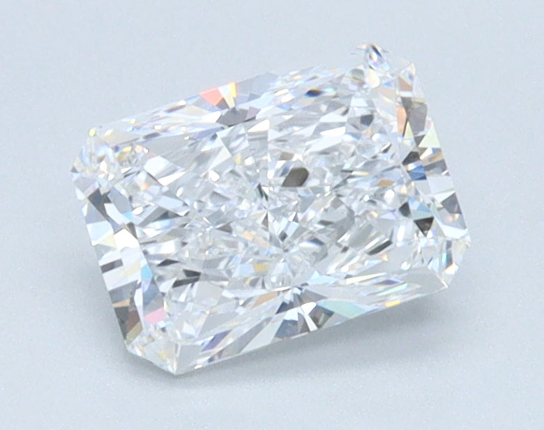 1ct RADIANT Shaped Diamond | D Color | VS1 Clarity | IGI Certified