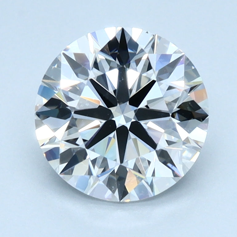 1.57ct ROUND Shaped Diamond | E Color | VVS2 Clarity | IGI Certified