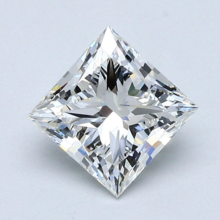 1.29ct PRINCESS Shaped Diamond | G Color | VS1 Clarity | IGI Certified