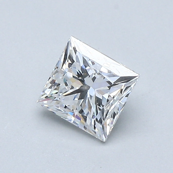 0.7ct PRINCESS Shaped Diamond | F Color | SI1 Clarity | IGI Certified