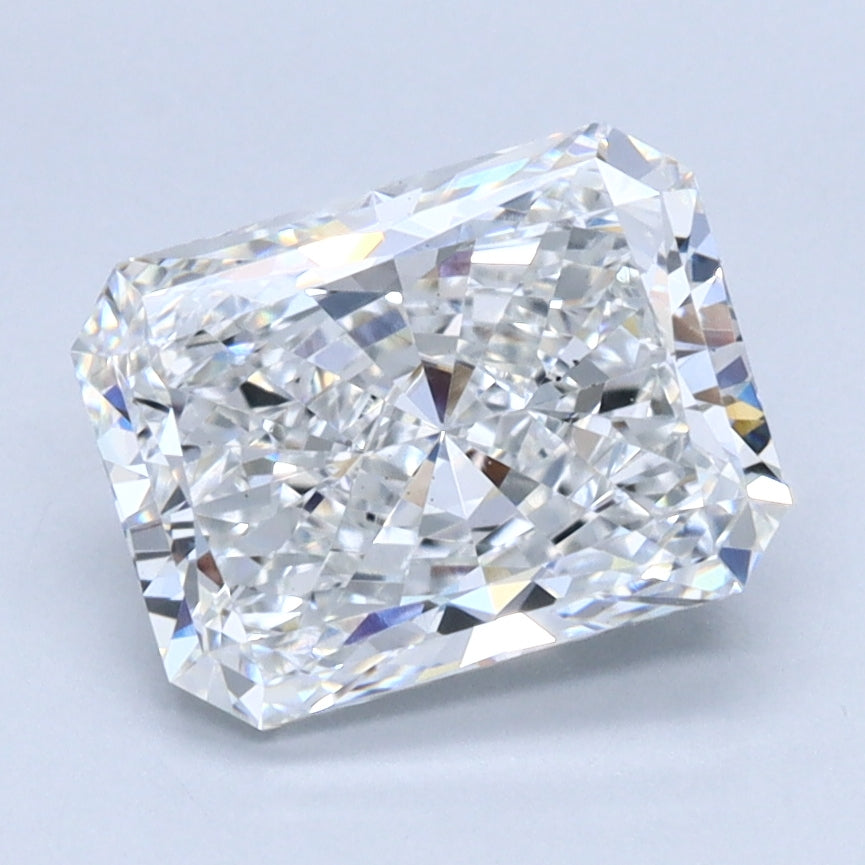 1.99ct RADIANT Shaped Diamond | E Color | VS2 Clarity | IGI Certified