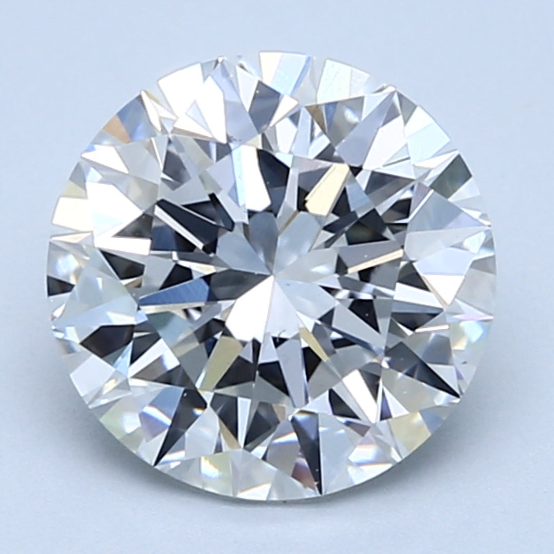 2.61ct ROUND Shaped Diamond | F Color | VS2 Clarity | IGI Certified