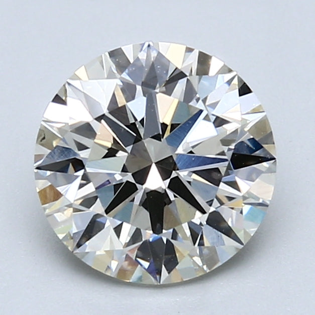 2.05ct ROUND Shaped Diamond | J Color | VS2 Clarity | IGI Certified