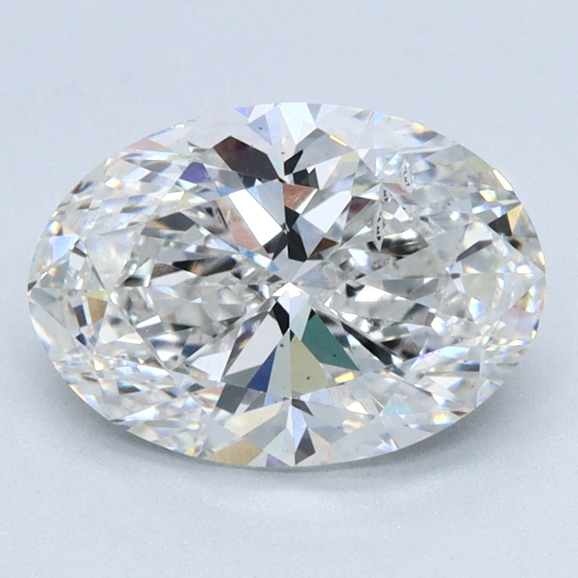 2ct OVAL Shaped Diamond | F Color | SI1 Clarity | IGI Certified