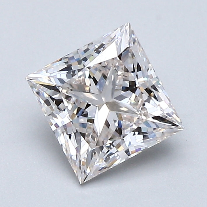 1.21ct PRINCESS Shaped Diamond | H Color | VVS2 Clarity | IGI Certified