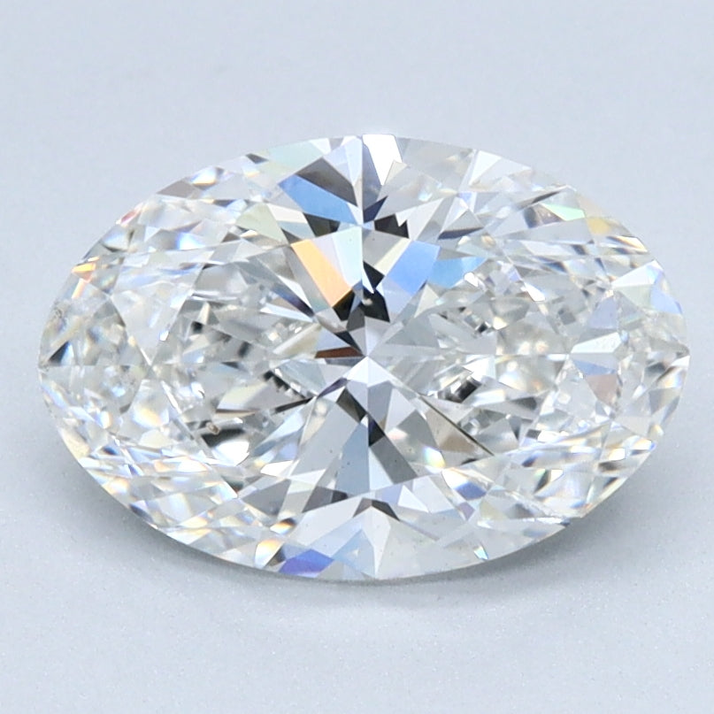 2.02ct OVAL Shaped Diamond | E Color | SI1 Clarity | IGI Certified