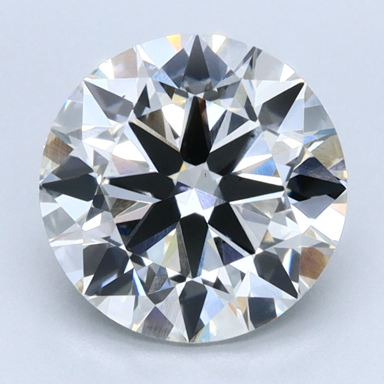 2ct ROUND Shaped Diamond | H Color | VS2 Clarity | IGI Certified