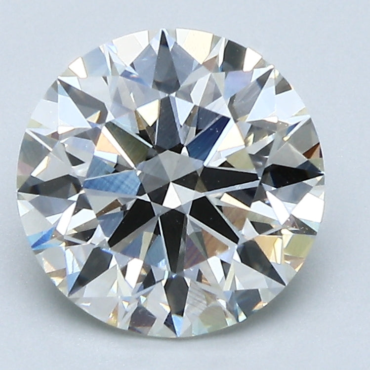 2.51ct ROUND Shaped Diamond | I Color | VVS2 Clarity | IGI Certified