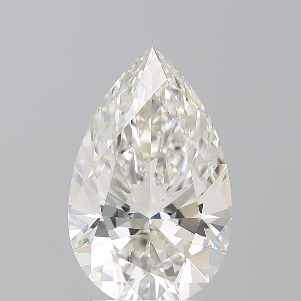 3.21ct PEAR Shaped Diamond | H Color | VS2 Clarity | IGI Certified