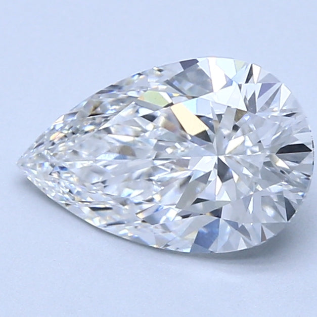 1.8ct PEAR Shaped Diamond | E Color | VS1 Clarity | IGI Certified