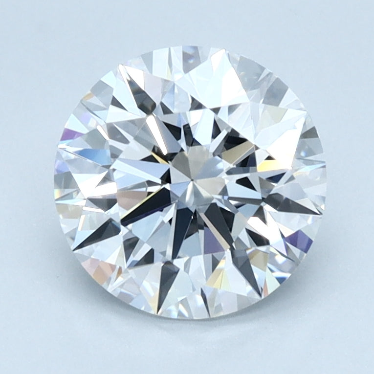 1.53ct ROUND Shaped Diamond | D Color | VVS2 Clarity | IGI Certified