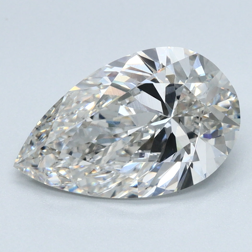 2.28ct PEAR Shaped Diamond | H Color | VS1 Clarity | IGI Certified