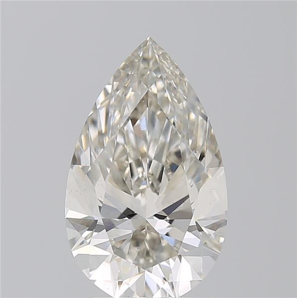 3.04ct PEAR Shaped Diamond | I Color | VS1 Clarity | IGI Certified