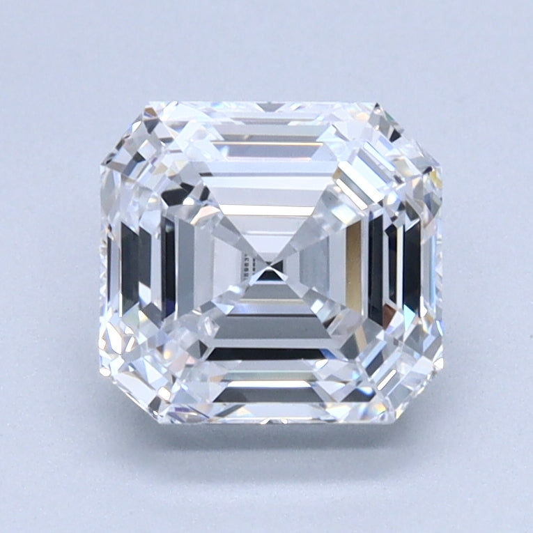 1.5ct ASSCHER Shaped Diamond | D Color | VS1 Clarity | IGI Certified